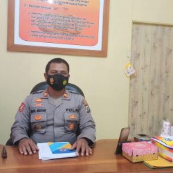Kapolsek Bintuni Imbau Warga Agar Tetap Kondusif Jelang Putusan MK