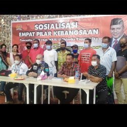 Sanusi Rahaningmas Anggota DPD RI Gelar Sosialisasi Empat Pilar Kebangsaan