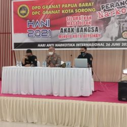 Peringati Hari Narkoba Sedunia, Karang Taruna Kota Sorong dan DPC Granat Gelar Seminar