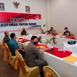 Jelang Akhir Jabatan Gubernur Gelar Pertemuan Dengan Forkopimda Papua Barat
