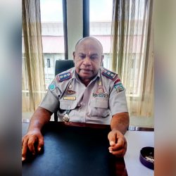 Kepala Dinas Perhubungan Kota Sorong Paul Yawan S. Sos