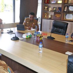 Bawaslu PBD Sampaikan Tiga Agenda Penting ke Pj Wali Kota Bernhard