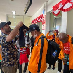 Kontingen PON Papua Barat Daya Tiba Di Aceh dan Medan
