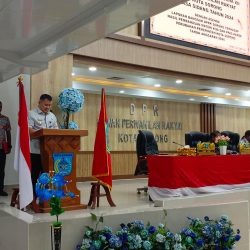 Rapat Pleno XVII Paripurna XII DPRK Sorong, Pj Wali Kota Bernhard Soroti Keterbatasan Anggaran