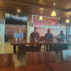 Direkrimsus Polda Papua Barat Daya Silahturahmi dan Jalin Hubungan  Dengan Insan Pers