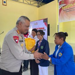 Sambut Ramadhan, Polda Papua Barat Daya Gelar Bhaksos Ajak Aliansi BEM dan Ormas Ciptakan Kondusifitas