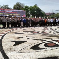 Kapolda PBD Pimpin Apel Gelar Pasukan Operasi Ketupat Dofior 2025