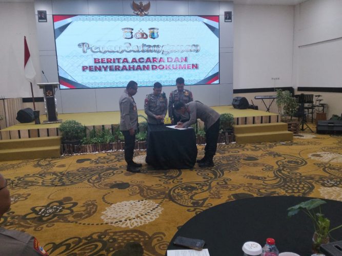 Polda PB Resmi Serahkan Aset,Personil dan Dokumen Operasional Ke Polda PBD