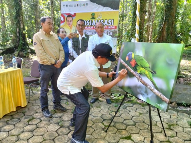 RJK Gelar Sosialisasi Masyarakat Peduli Api Kerjasama Dengan Kemenhut