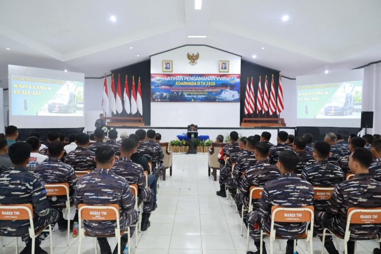 Pangkoarmada Tutup Latihan PAM VVIP -25, " Profesionalisme dan Koordinasi Jadi Kunci Keberhasilan "