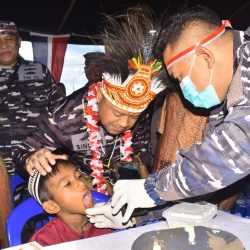 Rayakan HUT RI ke-80, Koarmada III dan Pemkab Sorong Beri Sentuhan Nyata Bagi Masyarakat