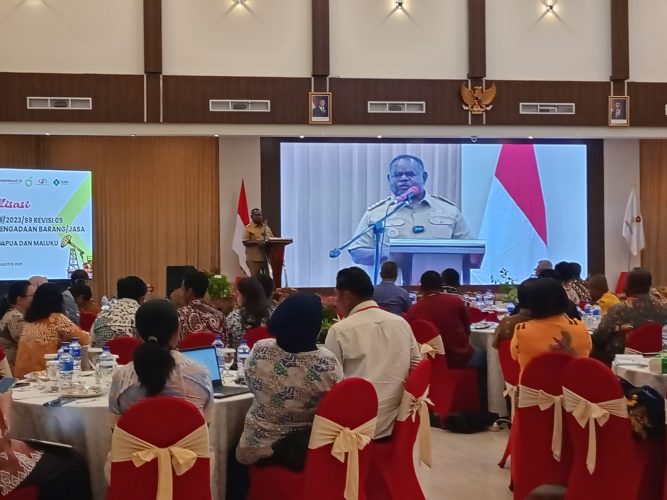 Gubernur Buka Sosialisasi Pengadaan Barang dan Jasa SKK Pamalu