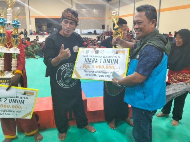 Ksatria Kaphota Jayapura Keluar Sebagai Juara I Umum Kejuaraan Open Tournamen IPSI PBD