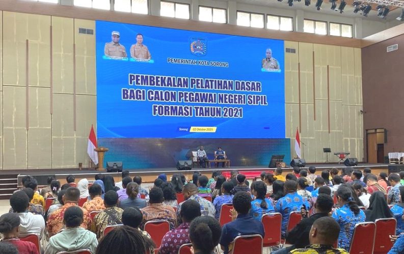 BKPSDM Kota Sorong Gelar Latsar CPNS Formasi 2021