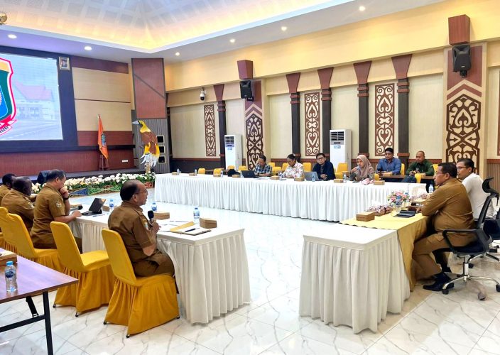Pemkot Sorong Bahas Pemeriksaan Kinerja Energi Migas Bersama Pemprov PBD dan BPK RI