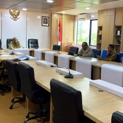 Jeremias Gembenop Pimpin Rakornis Pemanfaatan Gedung KNPI Kota Sorong