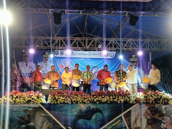 Wabup Raja Ampat Tutup Festifal Pesona  dan Gemarikan 2025