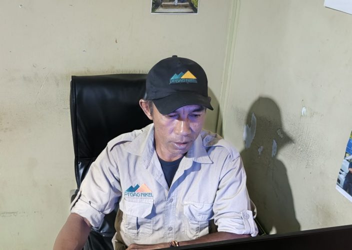 Supervasior External Relation Comdev PT GAG Nikel Haris Syamsuddin
