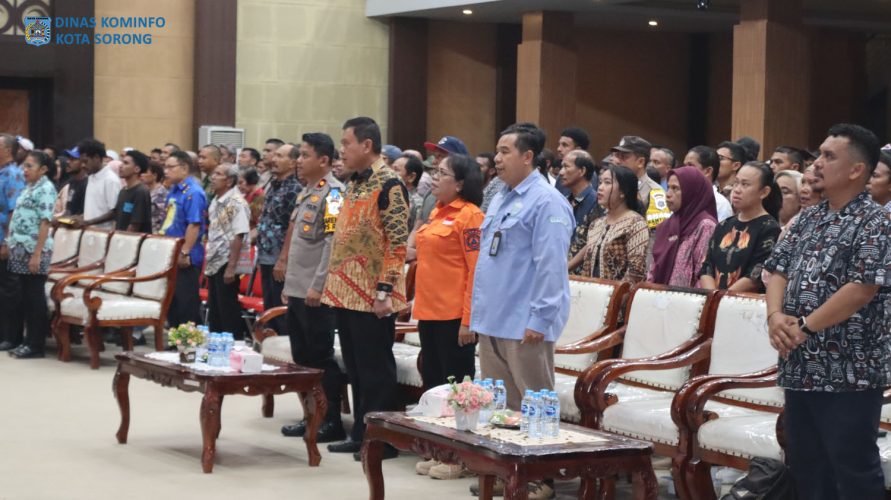 Sebanyak 41 Kelurahan di Kota Sorong Kini Memiliki Forum PRB, Pemerintah Tekankan Kesiapsiagaan Warga