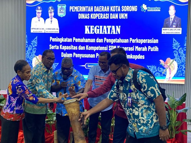 Pemkot Sorong Dorong Penguatan 41 Koperasi Merah Putih Lewat Pelatihan SDM dan Digitalisasi