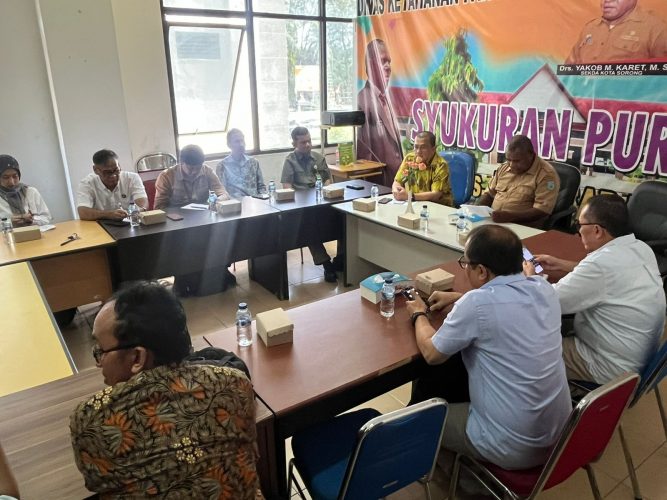 Tim Kemenko Pangan RI Tinjau Kondisi dan Stabilisasi Harga Pangan di Kota Sorong