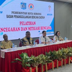 Pemkot Sorong Beri Pelatihan Mitigasi Bencana Bagi Wilayah Rawan