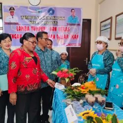 TP-PKK Kota Sorong Ajak Ibu-Ibu Berkreasi Lewat Lomba Tumpeng Non-Beras