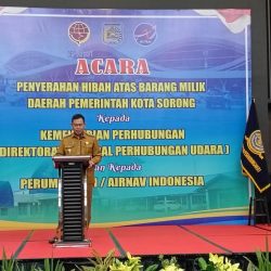 Pemkot Sorong Hibahkan Aset Rp26,4 Miliar ke Kemenhub dan AirNav
