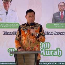 GPM Sorong Tekan Potensi Lonjakan Harga Jelang Nataru, Wawali Kota Sorong Minta Warga Tidak Panik Belanja