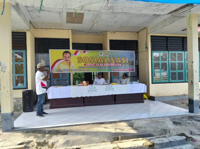 RJK Gelar Sosialisasi 4 Pilar Kebangsaan Di Kelurahan Raam dan Soop