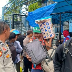 Arus Mudik Idul Fitri 2026 di Pelabuhan Sorong Meningkat Saat KM Dempo Masuk ji