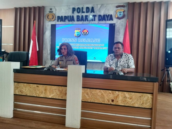 Operasi Gabungan TNI/Polri Ringkus 12 Orang Terduga Pelaku Pembunuhan Nakes Di Tambrauw