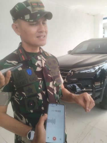 Danrem 181/PVT Tegaskan Tidak Menutup Kemungkinan Penambahan dan Pergeseran Pasukan