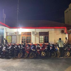 Polda PBD Gelar Operasi Gabungan Bersama Polresta, Berhasil Amankan 26 Motor Diduga Hasil Curanmor