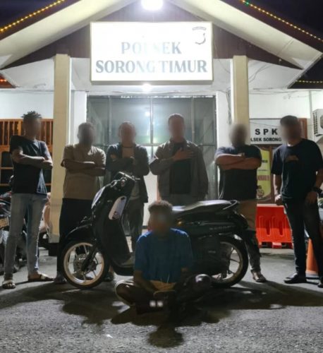 Tim Paniki Polsek Sortim Ringkus Dua Pelaku Curanmor