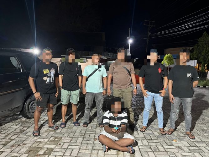 Tim Mangewang Polresta Sorong Kota Tangkap Pelaku Curas di Kampung Salak