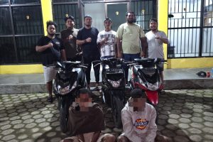 Tim Delta Wolf Jatanras Polda Papua Barat Daya Amankan Dua Pelaku Curanmor