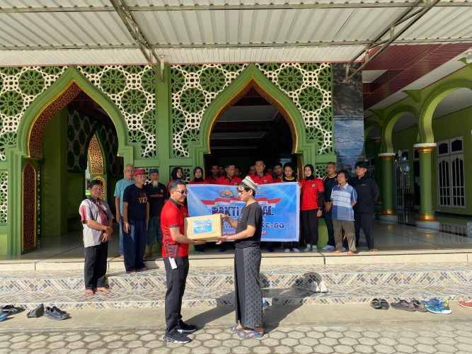 Jelang HUT Bhayangkara Polda PBD Melakukan Aksi Bakti Religi dan Sosial Pada 8 Tempat Ibadah