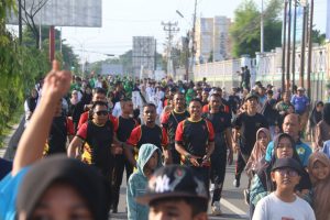 Personel Polda PBD Hadiri Jalan Santai, Peringati Tahun Baru Islam 1 Muharram 1448 H Personel Polda PBD Hadiri Jalan Santai, Peringati Tahun Baru Islam 1 Muharram 1448 H