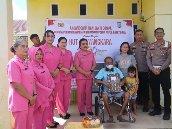 Polda PBD Gelar Anjangsana dan Bakti Sosial Jelang HUT Bhayangkara ke-80