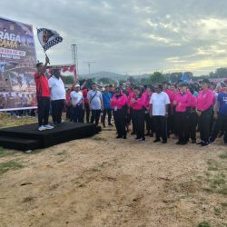 Kapolda Papua Barat Daya Lepas Jalan Santai dan Olahraga Bersama Di Pantai Reklamasi
