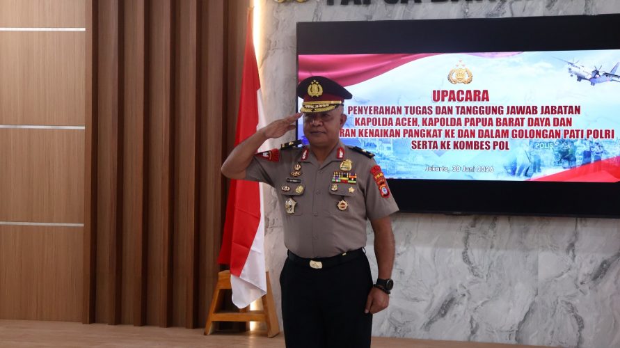 Kombes Pol. Semmy Ronny Thabaa, S.E. Resmi Sandang Pangkat Brigadir Jenderal Polisi
