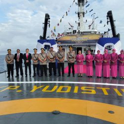 Kapolda PBD Pimpin Upacara Ziarah TMP dan Tabur Bunga di Kolam Bandar Sorong