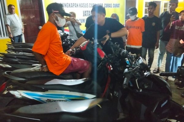 Dua Remaja Diringkus Opsnal Jatanras, 15 Motor Hasil Curian Diungkap Ditreskrimum Polda PBD