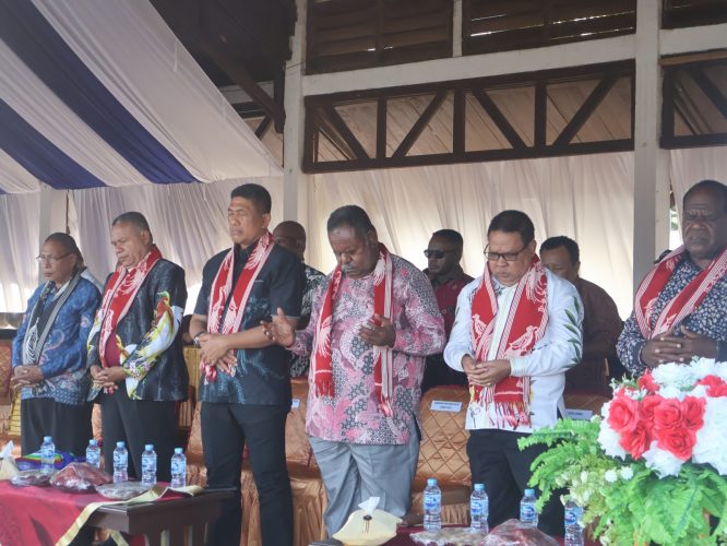Wakapolda PBD Hadiri Pembukaan Temu Raya V PAM GKI se-Tanah Papua