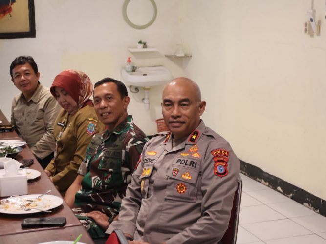 Perkuat Sinergitats Pangdam XVIII/Kasuari Gelar Silaturahmi Bersama Kapolda PBD dan Forkopimda
