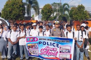 Ditlantas Polda PBD Tanamkan Disiplin dan Kesadaran Tertib Lalu Lintas Bagi Pelajar