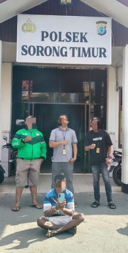 Team Paniki Polsek Sorong Timur Berhasil Ringkus Spesialis Pelaku Curas