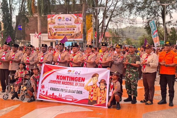 Dirbinmas Polda PBD Hadiri Upacara Pelepasan Kontingen Pramuka Menuju Jambore Nasional Dirbinmas Polda PBD Hadiri Upacara Pelepasan Kontingen Pramuka Menuju Jambore Nasional