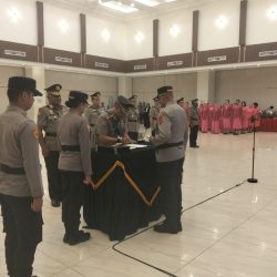 Sertijab 3 PJU Polda PBD dan Kapolres Maybrat Dipimpin Langsung Kapolda